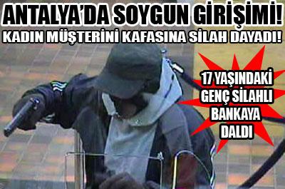 Bankada rehin paniği 