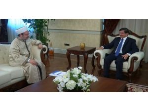 Diyanet İşleri Başkanını Kabul Etti