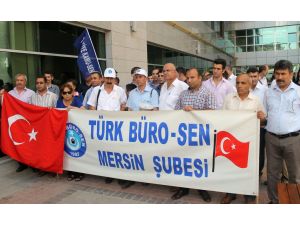 Türk Büro-sen Ve Bes Üyelerinden Zam Protestosu