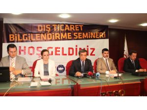 Elazığda Dış Ticaret Semineri Düzenlendi