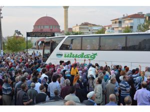 Hacı Adayları Kutsal Topraklara Uğurlandı