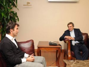 Bülent Korkmazdan Vali İzzettin Küçüke Ziyaret