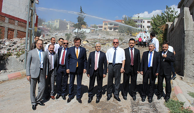 Alt Yapı Kentsel Planlama Ekibi Kahramanmaraş’ta  