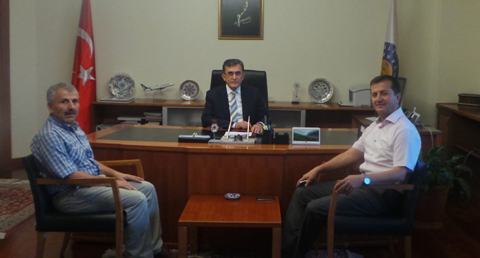 Belediye Başkanı Bozdağ’dan Rektör Karaaslan’a Ziyaret