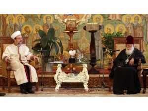 Diyanet İşleri Başkanı Görmez, Patrik Iı. İliayı Ziyaret Etti