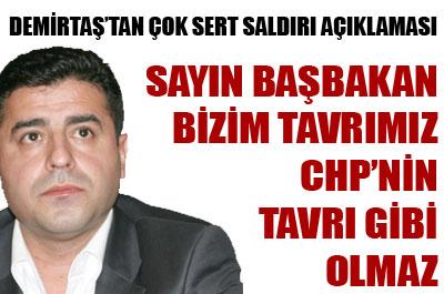 BDPden sert saldırı açıklaması 