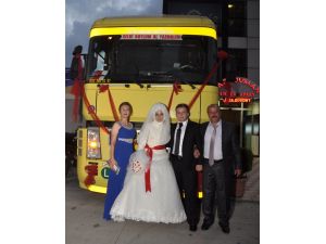 Tır’ı Gelin Arabası Yaptılar