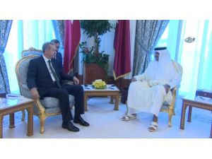 Erdoğan Katar Emiri İle Görüştü