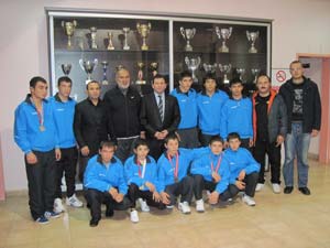 Belediye Yıldız Güreş Takımından Ziyaret