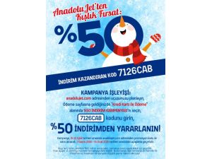 Anadolujet’le Yüzde Elli İndirimli Uçuş