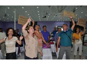 Mersinde Nükleer Protestosu