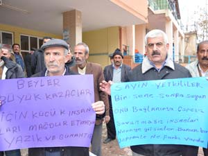 Çiftlikkale Köyünde Vatandaşlar Eylem Yaptı