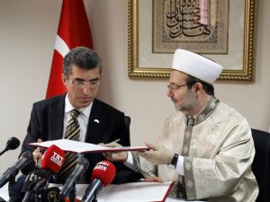 Diyanet İşleri Başkanlığı İle Türkiye Yeşilay Cemiyeti Arasında İşbirliği Protokolü