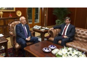 Çiçek Ve Davutoğlu Bir Araya Geldi