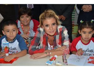 Gülben Ergen Somada Anaokulunu Açtı