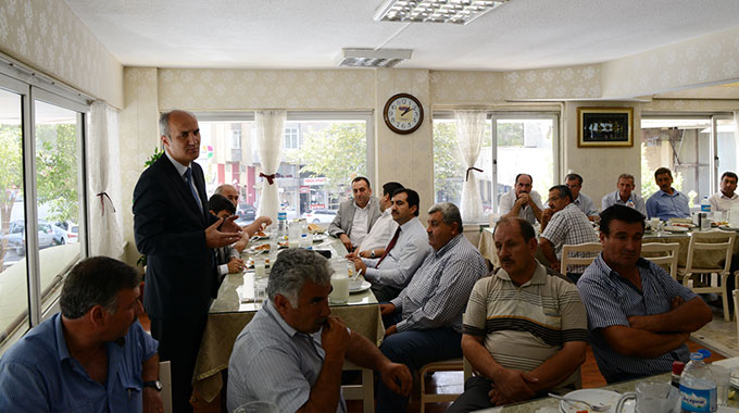 Başkan Okay Muhtarlarla Bir Araya Geldi