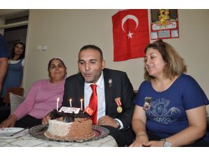 (Özel Haber) Uzman Çavuş, Gaziler Günü Ve Yaş Gününde Gazi Oldu