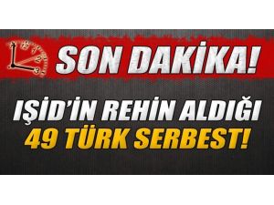 Işid’in Alıkoyduğu 49 Türk Serbest