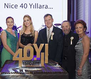 Isıcam 40. Yılını Coşkuyla Kutladı 