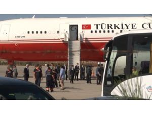 Uçak Ankara’ya İndi
