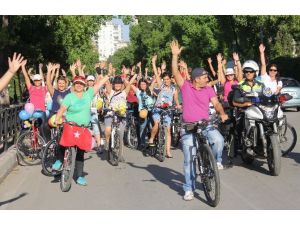 Sağlıklı Yaşam İçin Pedal Çevirdiler