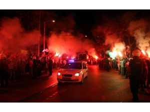 Bursaspor’a Coşkulu Karşılama