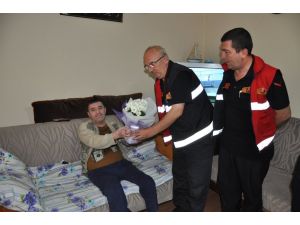 Gazi İtfaiyeciye Vefa