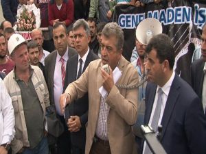 Chp’den Maden İşçilerine Destek