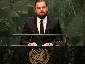 Leonardo Dicaprio Bm’nin İklim Değişikliği Zirvesi’nde Konuştu