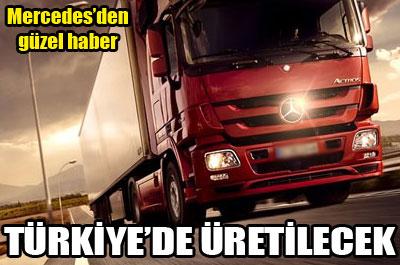 Türkiyede üretilecek 