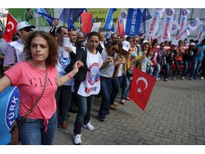 Bursa’da Öğretmenler 1 Günlük İş Bıraktı