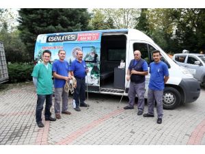 Kurbanlık Yakalama Timi Görevde