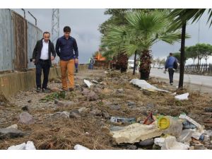 Giresun’da Fırtınanın İzleri Silinmeye Çalışılıyor