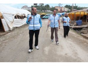 Samsun’da “Alo Boğam Kaçtı” Timi