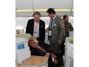 Thy Yönetim Kurulu Başkanı Topçu “Aırbus A350 Xwb”yi Gezdi