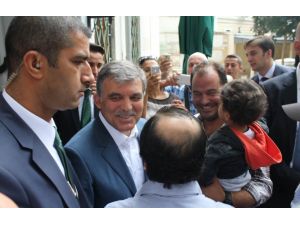 Abdullah Gül Cuma Namazını Emirgan’da Kıldı