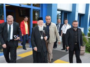 Patrik Bartholomeos Sümeladaki Ayin Dışında İlk Kez Bölgeye Geldi