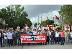 Tgb, Eylem Çadırını Ziyaret Etti