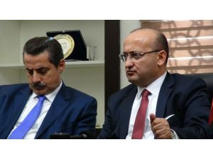 Başbakan Yardımcısı Akdoğan Ve Bakan Çelik, Başkan Güvenç’i Ziyaret Etti