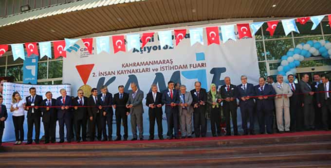 Kahramanmaraş İnsan Kaynakları ve İstihdam Fuarı Açıldı