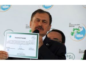 Bakan Eroğlu, Malatya’da 12 Tesisin Temel Atma Törenine Katıldı