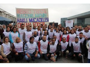 Efsane Başkanın Fabrikasında Çalışan İşçiler Eylem Eylem Yaptı
