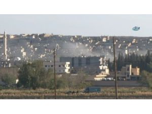 Kobani’de Top Sesleri