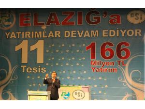 Bakan Eroğlu Elazığ’da 11 Yatırımın Temelini Attı