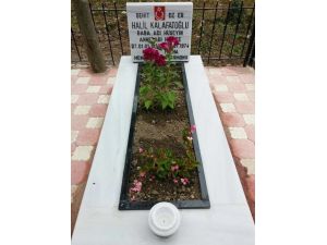 Kırbıs Şehidine Temsili Mezar Yapıldı