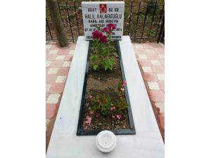 Kıbrıs Şehidine Temsili Mezar Yapıldı