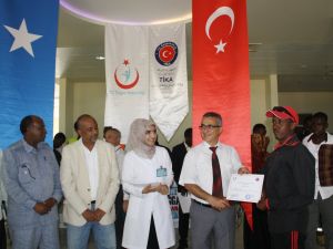 Mogadişu Belediyesi’ne İlk Yardım Eğitimi