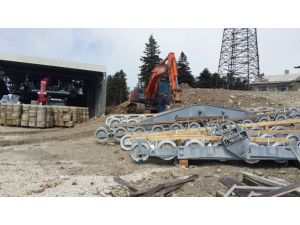 Teleferik Yeni Kış Turizm Sezonunda Oteller Bölgesinde