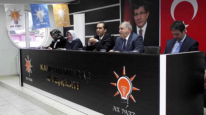 Ak Parti Onikişubat İlçe Teşkilatı Yürütme Kurulu Toplantısı Yapıldı