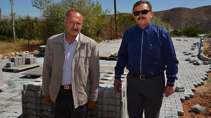 Göksun’da Kilitli Parke Yol Çalışmaları Başladı